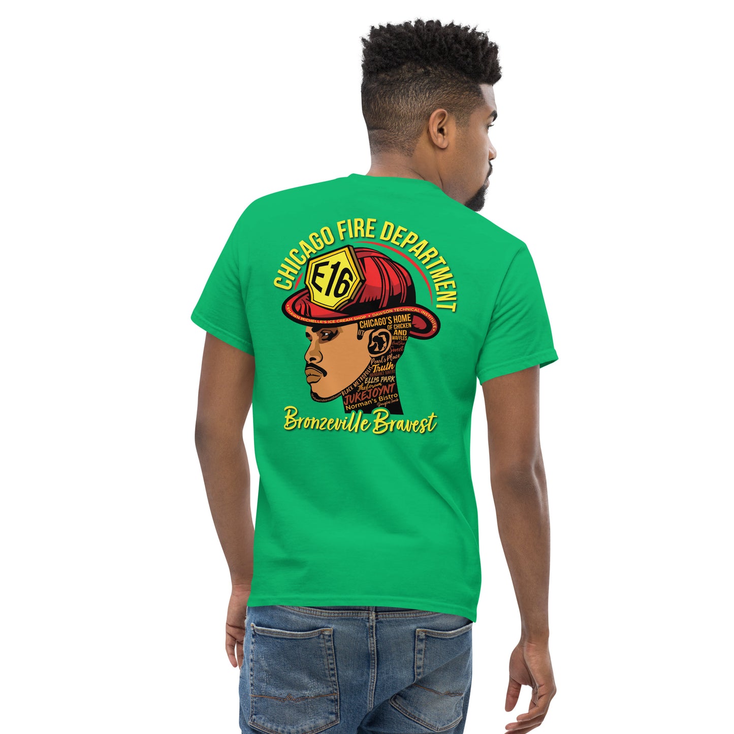 Bronzeville Bravest_Men's classic tee