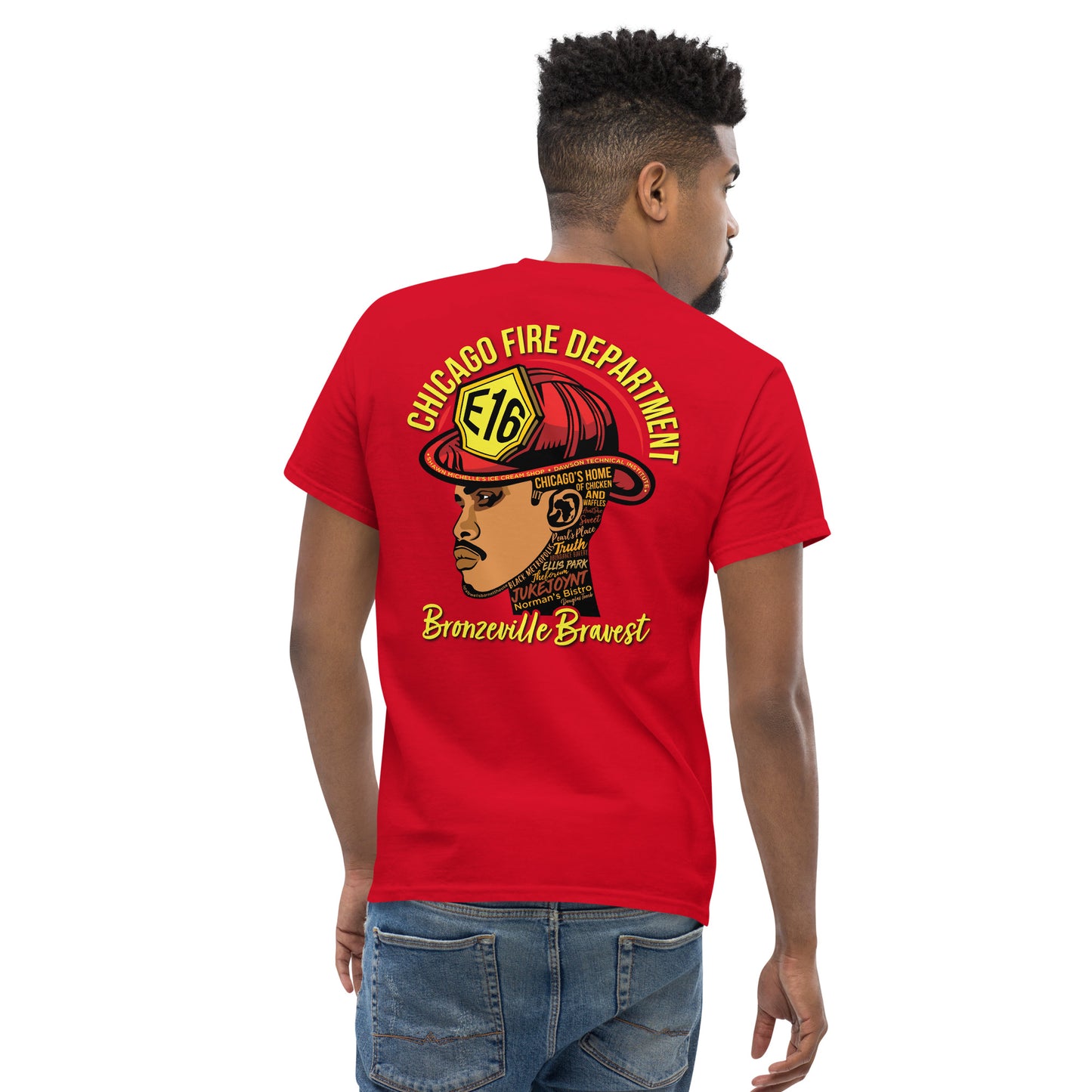 Bronzeville Bravest_Men's classic tee