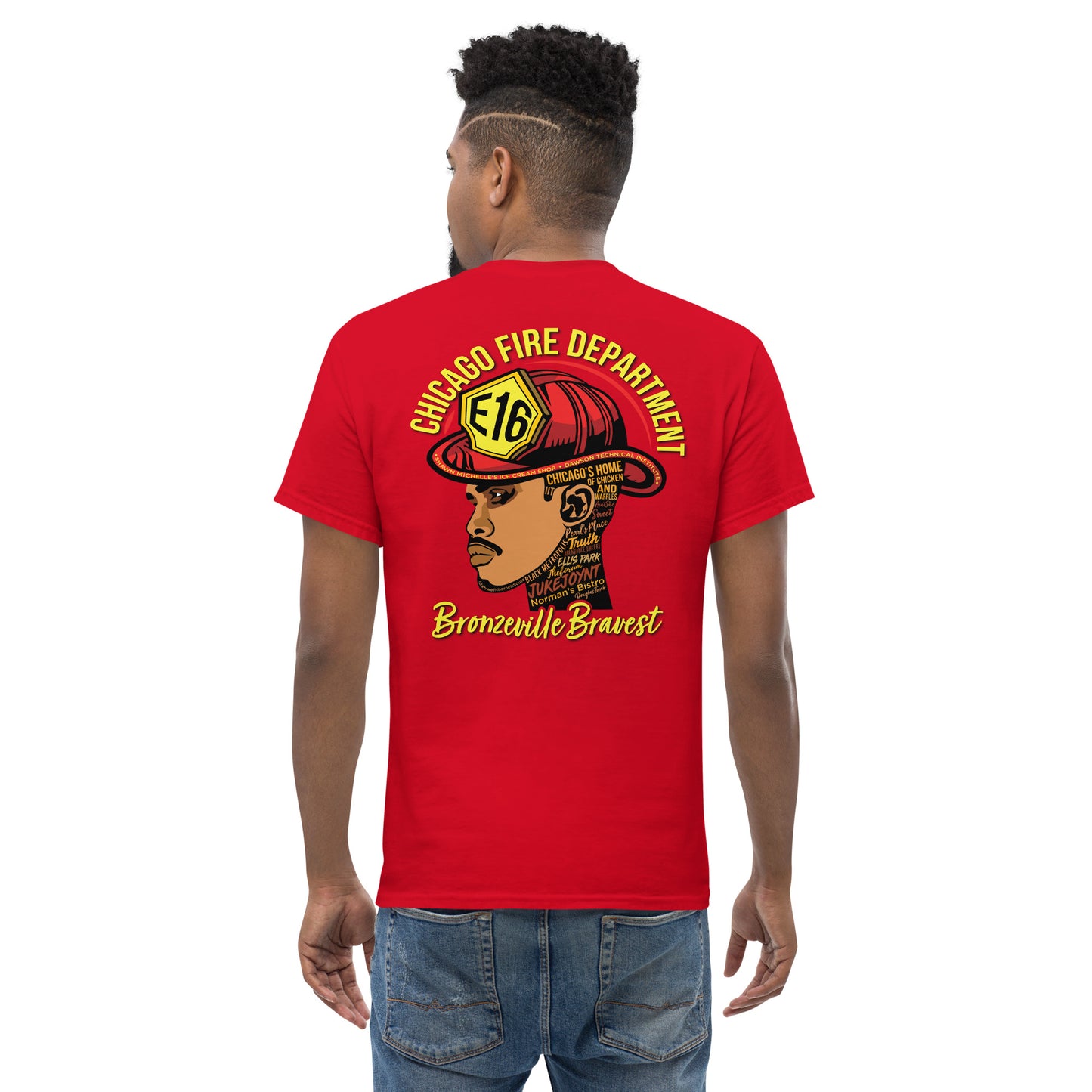 Bronzeville Bravest_Men's classic tee