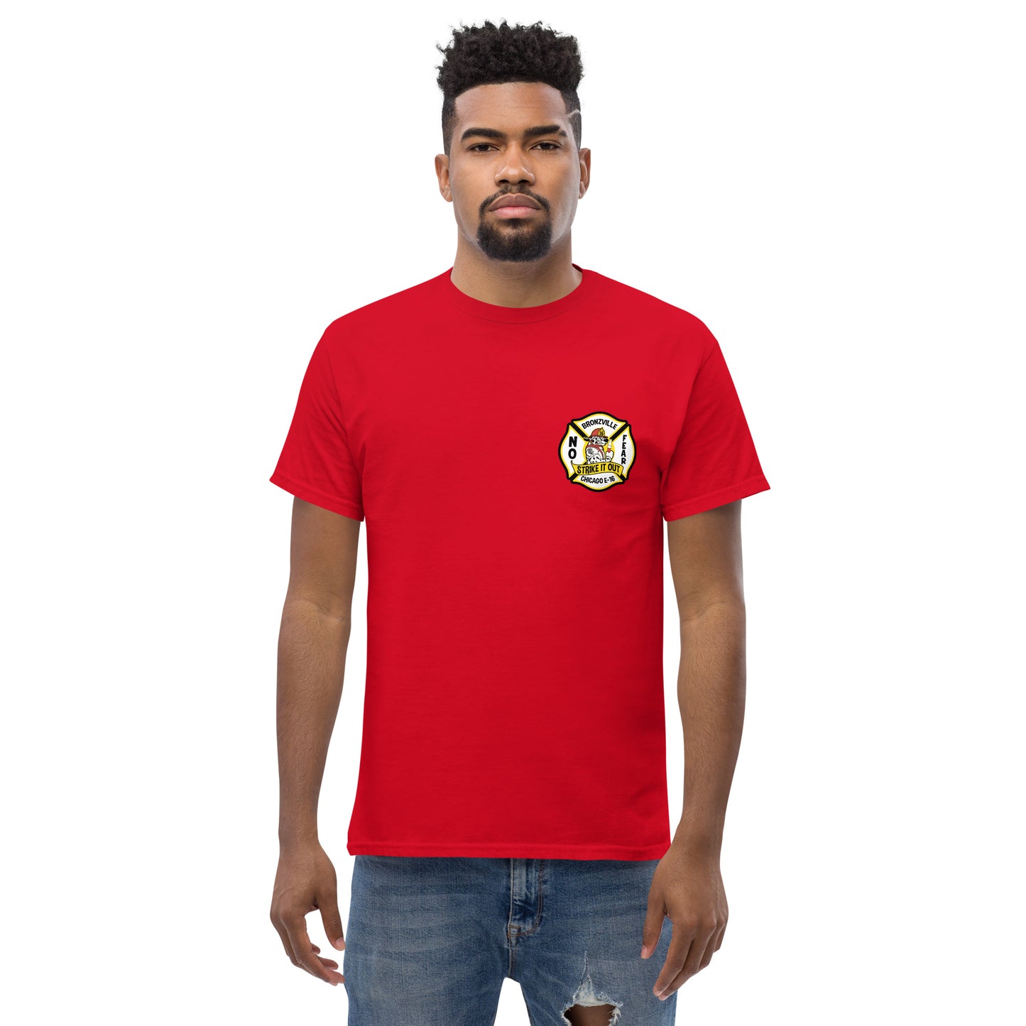 Bronzeville Bravest_Men's classic tee