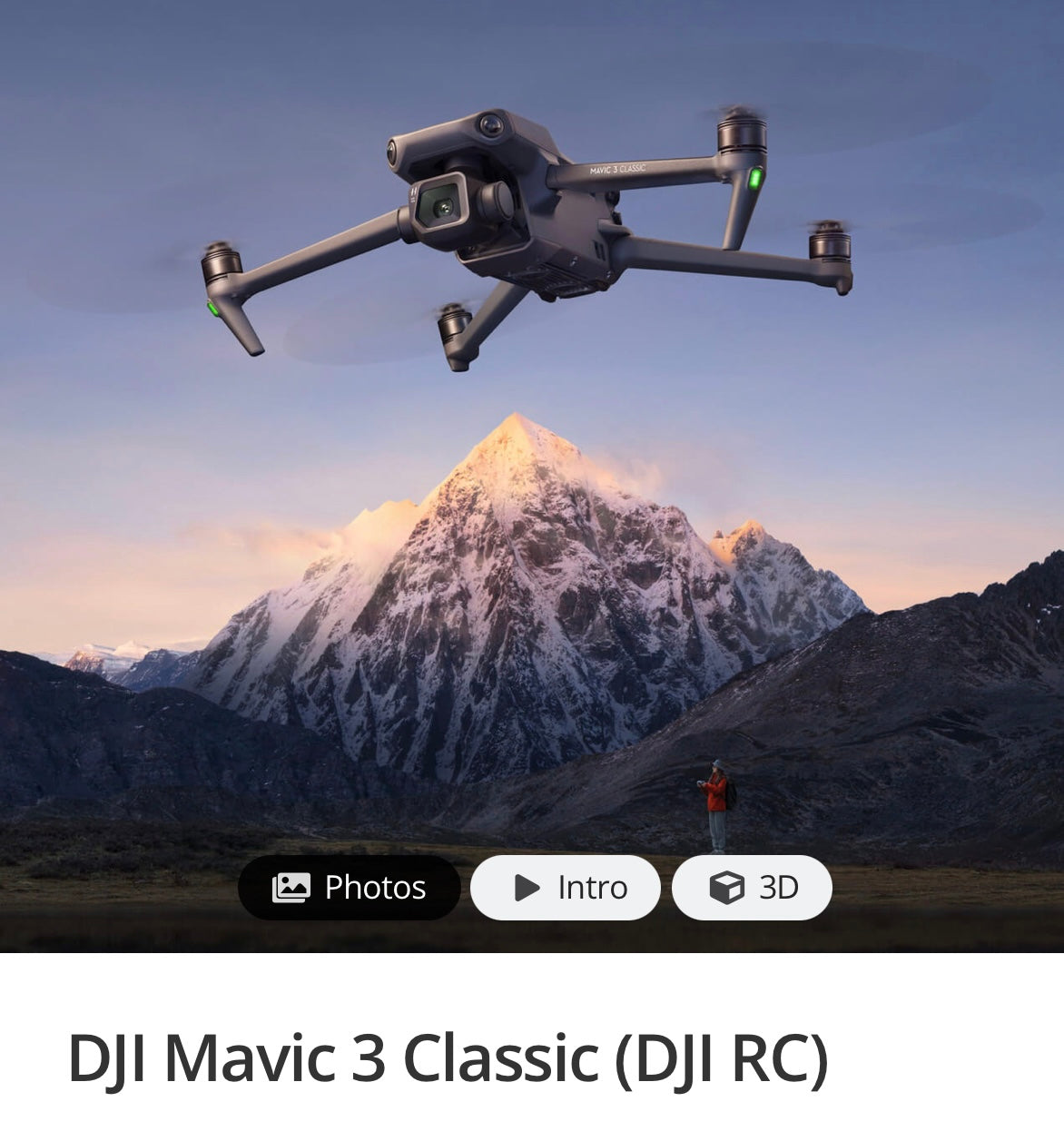 DJI Mavic 3 Classic  107FLY Combo Kit