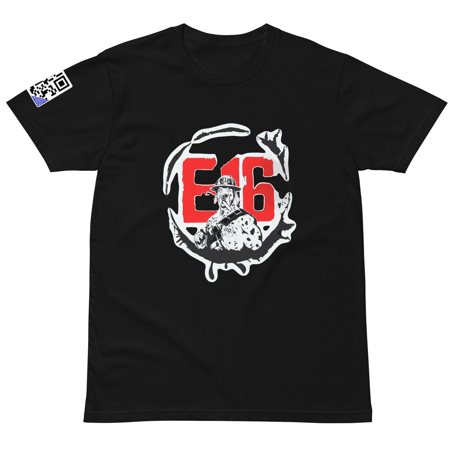 Front Chest Logo E16 Unisex premium t-shirt