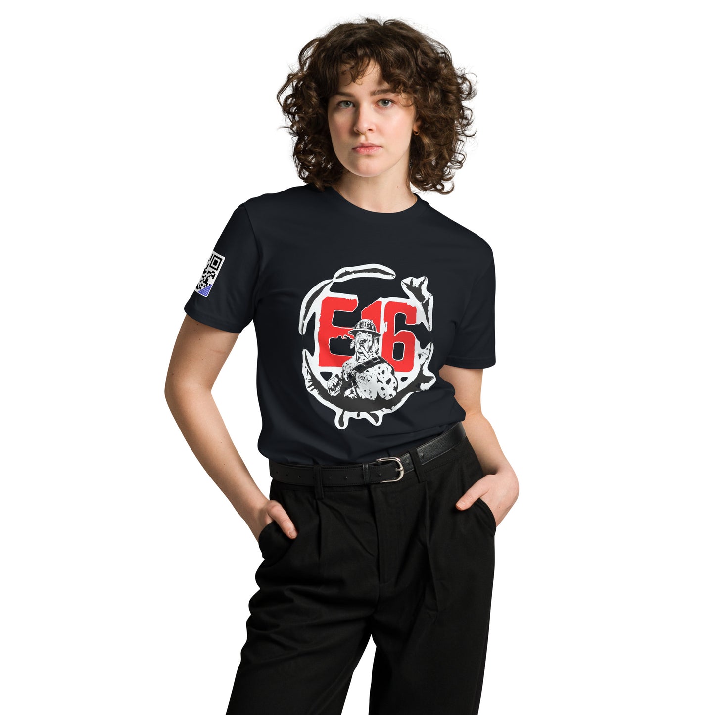 Front Chest Logo E16 Unisex premium t-shirt